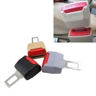 lucky 3 Color 1Pc Car Seat Belt Clip Extender Safety Seatbelt Lock Buckle Plug Thick Insert Socket (3)