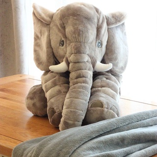 Elefante almohada INS peluche muñeca bebé comodidad dormir muñeca regalo de cumpleaños (1)