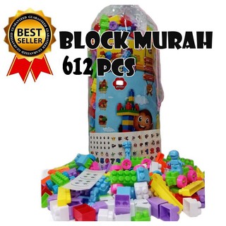 Bloques de apilamiento juguetes de ladrillo 612pcs - bloques de apilamiento juguetes 612 piezas - juguetes educativos para niños (1)