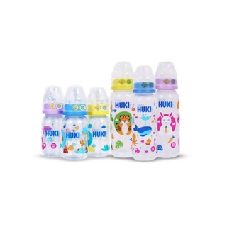 Huki PP botella de leche libre de BPA 120 ml y 240 ml