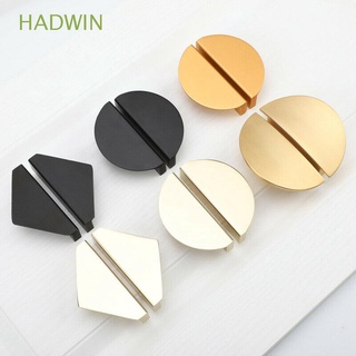 hadwin - pomo nórdico para cajones, color negro mate, color negro, manijas de puerta, espacio, aluminio, armario geométrico, muebles de oro