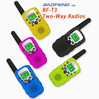 baofeng bf-t3 kids walkie talkie 22 canales para niños regalo us plug