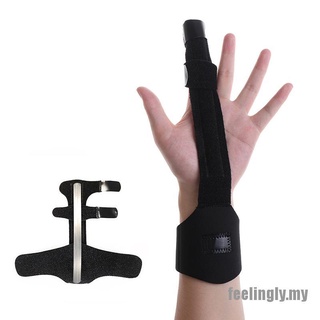 {feel} Corrector de dedo ajustable gatillo férula para tratar el dedo protector de rigidez dolor