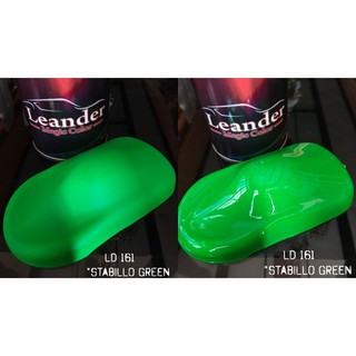 Verde 1 litro fluorescente Leander PU resaltador pintura