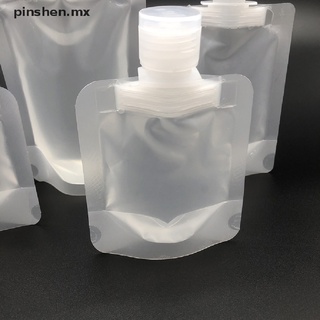 PINSHEN 30/50/100ml Clamshell Packaging Bag Lotion Shampoo Makeup Fluid Travel Bag .