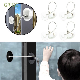 GRIGG Practical Baby Safety Lock Wardrobe Child Security Lock Window Restrictor Plastic Kids Punch-free/Multicolor