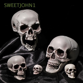Sweetjohn1 calavera Modelo espeluznante Modelo/Skelet/decoración del hogar/fiesta De Halloween/Bar/calavera