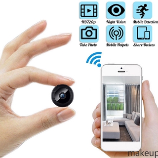 A9 720P Wifi Mini cámara, Wifi Ip cámara de seguridad para el hogar, cámara de vigilancia inalámbrica de visión nocturna, Monitor remoto de aplicación de maquillaje (1)