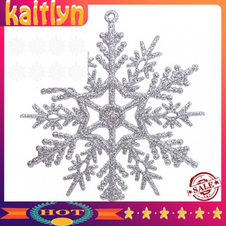 <kaitlyn> 10 estilos de copo de nieve decoración portátil navidad realista copo de nieve ligero para festival