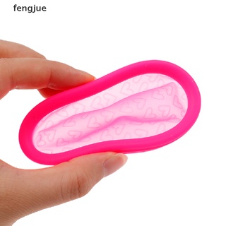 fengjue mujeres reutilizable silicona plana diseño disco menstrual período copa higiene salud mx (5)