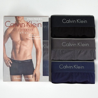 Timed specials Calvin Klein_/CKs Ropa Interior De Hombre Tela De Algodón 100 % Transpirable Troncos