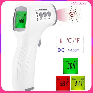 Termómetro infrarrojo de frente no táctil Digital Lcd cuerpo completo Termometro fiebre