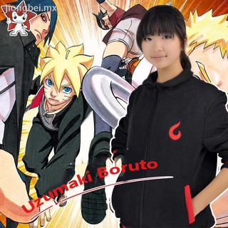 Naruto Boruto chamarra abrigo de manga larga Tops Cosplay ropa Casual Minato Itachi Sasuke Halloween más tamaño
