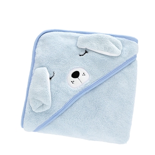 Sc toallas de baño Super suaves de lana de Coral con capucha para bebé/niños/niñas (2)