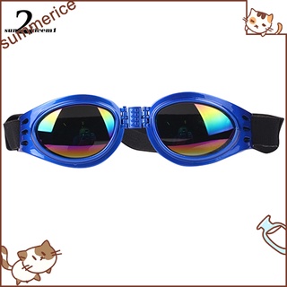[Disponible En Inventario] Gafas De Sol Plegables De Protección UV Para Perros Con Correa Ajustable