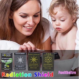 Fuelthefire 10pcs EMR scalar energy teléfono pegatina anti radiación chip shield mantener la salud