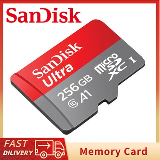 SanDisk Extreme A1 tarjeta Micro sd 256GB 128GB 64GB tarjeta Micro sd clase 10 tarjeta flash tarjeta de memoria
