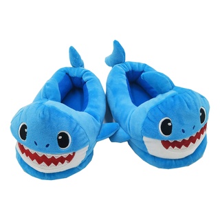 Pantuflas Niños Baby Shark Tiburón Azul