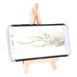 Jingjiangqinhui pantalla de madera mini caballete pequeño trípode de escritorio pequeño caballete nuevo marco de fotos caballete 15*8 marco triángulo soporte (6)