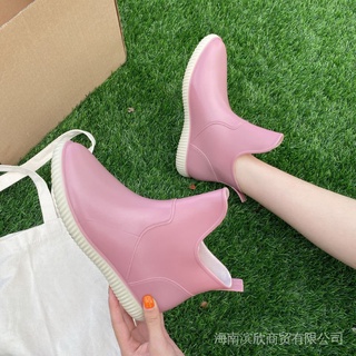 Cod botas de lluvia antideslizantes desodorante zapatos impermeables