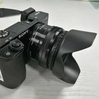 Kit de capucha de lente para Sony 16-50mm F3.5-5.6 A5100 A6000 A6300 A6400 dst lente campana