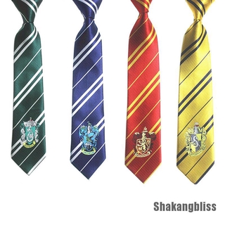 [shakangbliss 0408] harry potter tie college insignia corbata moda estudiante pajarita collar