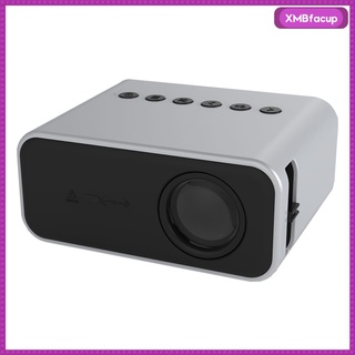 [ACUP] Mini proyector Proyector de video porttil multimedia Proyector de pelculas de cine en casa, compatible con Full HD 1080P