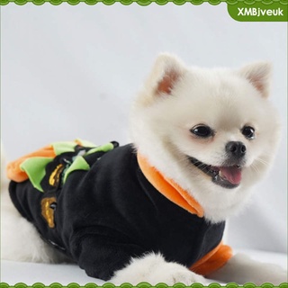 [VEUK] Diablo Calabaza Mascota Ropa Abrigo Accesorios Mascotas Suave Moda Cosplay Para Halloween Perros Yorkshire