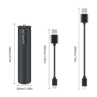 Pocket 2 batería mango de carga agarre 6800mAh Power Bank Selfie 1/4 tornillo adaptador para Gopro 9/8/7 OSMO bolsillo cámara accesorios (8)