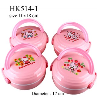 Dónde almorzar 1 apilamiento redondo Hello Kitty HK514-1 (2)