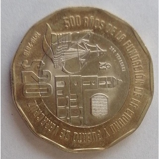 Moneda conmemorativa de 20 pesos