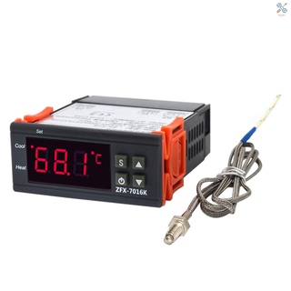 Control De Temperatura Digital Zfx-7016K 10a Termostato Para refrigerador Freezer