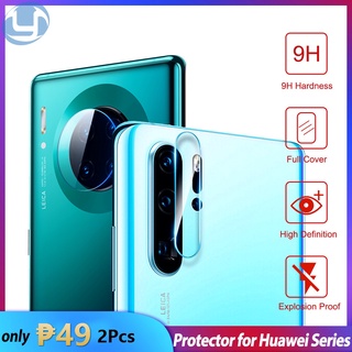 2 uds lente de cámara vidrio templado Huawei P30 P20 Mate 20 Mate 30 Pro Lite Nova 3i 3 5T Y6 Y7 Y9 2019