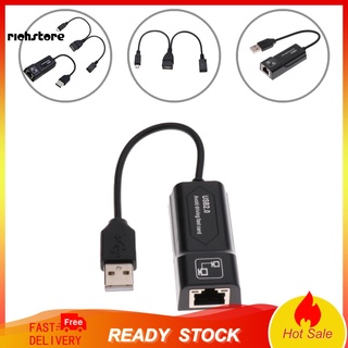 <richstore> Adaptador USB LAN Ethernet Cable convertidor para Amazon Fire TV 3/Stick Gen 2