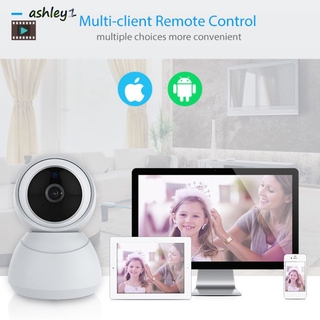 [listo] cámara wifi 1080p seguridad en el hogar ip cámara ir visión nocturna audio vigilancia bebé monitor ashl