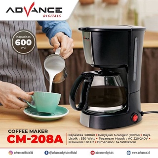 Advance máquina de café instantánea/CM 208A cafetera