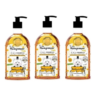 Shampoo Orgánico Para Bebés The Honey Keeper 3 Pack de 700 ml