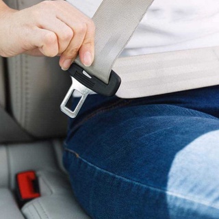 2 piezas de hebilla de cinturón de seguridad para coche, alarma, clip de advertencia, tapón de seguridad (6)