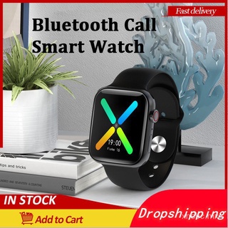 🙌 2021 reloj inteligente IWO 13 serie X8 Smartwatch Bluetooth llamada cronómetro monitor de frecuencia cardíaca para Xiaomi iPhone para hombres mujeres PK T500 T600 Y68 W26 W46 IWO14 IWO 15 dsAi