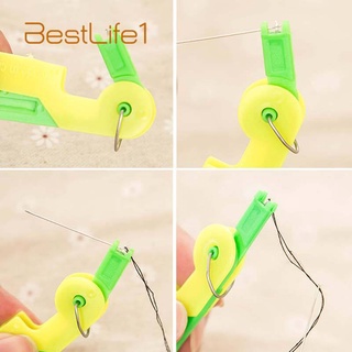 Automatic Threader Easy Sewing Needle Device For Elderly Housewife Use Thread Guide Tool (6)