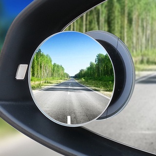 espejo redondo pequeño de coche 360 grados retrovisor de punto ciego espejo convexo