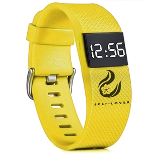 Reloj deportivo Digital LED Unisex con banda de silicona para hombres y mujeres (5)