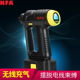 NFA inflador inalámbrico bomba de inflador de coche bomba de coche coche portátil neumático inflador eléctrico inflable
