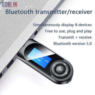 T13 LCD 5.0 Adaptador Bluetooth Receptor Transmisor Para TV/PC/Coche goblin