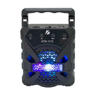 MINI Bocina Portátil Con Bluetooth radio FM con soporte para celular 1172