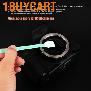 6 piezas cmos ccd sensor limpiador hisopo limpieza kit pegajoso para cámaras dslr sin espejo