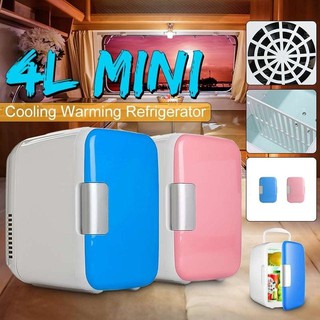 Mini portátil cuidado de la piel 4L hogar coche refrigerador | Enfriador de coche Refrigrator y calentador