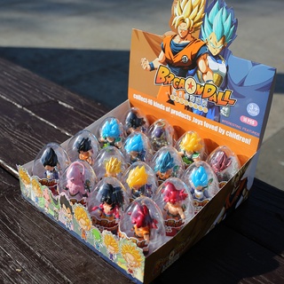 1Pcs Anime Aleatorio Dragon Ball Figuras PVC Super Saiyan Freeza Goku Vegeta Muñeca Figura De Acción Gashapon Juguetes Para Niño (7)