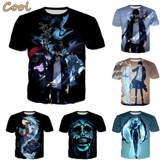 2021 fashion 3D printing Solo Leveling T-shirt men and women casual Harajuku style short-sleeved T-shirt support DIY customization Support DIY customization