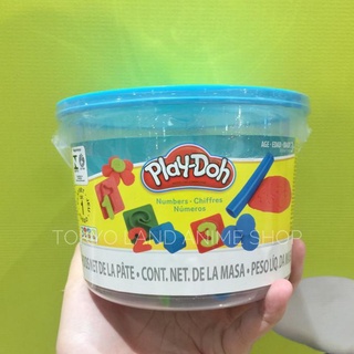 Play-doh Bucket Number/animales - figuras de relleno azul
